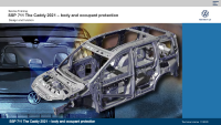 VW - SSP 711_The Caddy 2021 – body and occupant protection - Self Study Programme 